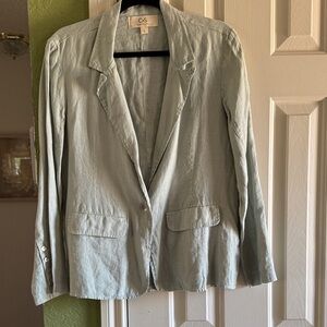 C&S by cloth and stone linen blazer